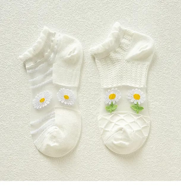 Transparent Summer Ankle Socks